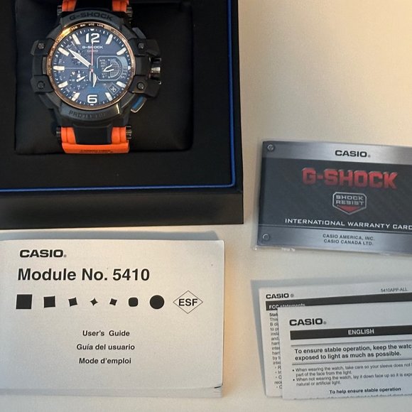 Casio G-Shock 5410 GPW-1000 4A - Picture 6 of 9